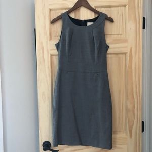 JCrew Grey Suiting Dress